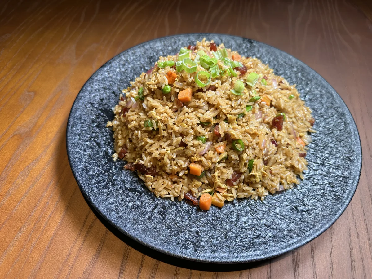 Signature fried rice, grain by grain