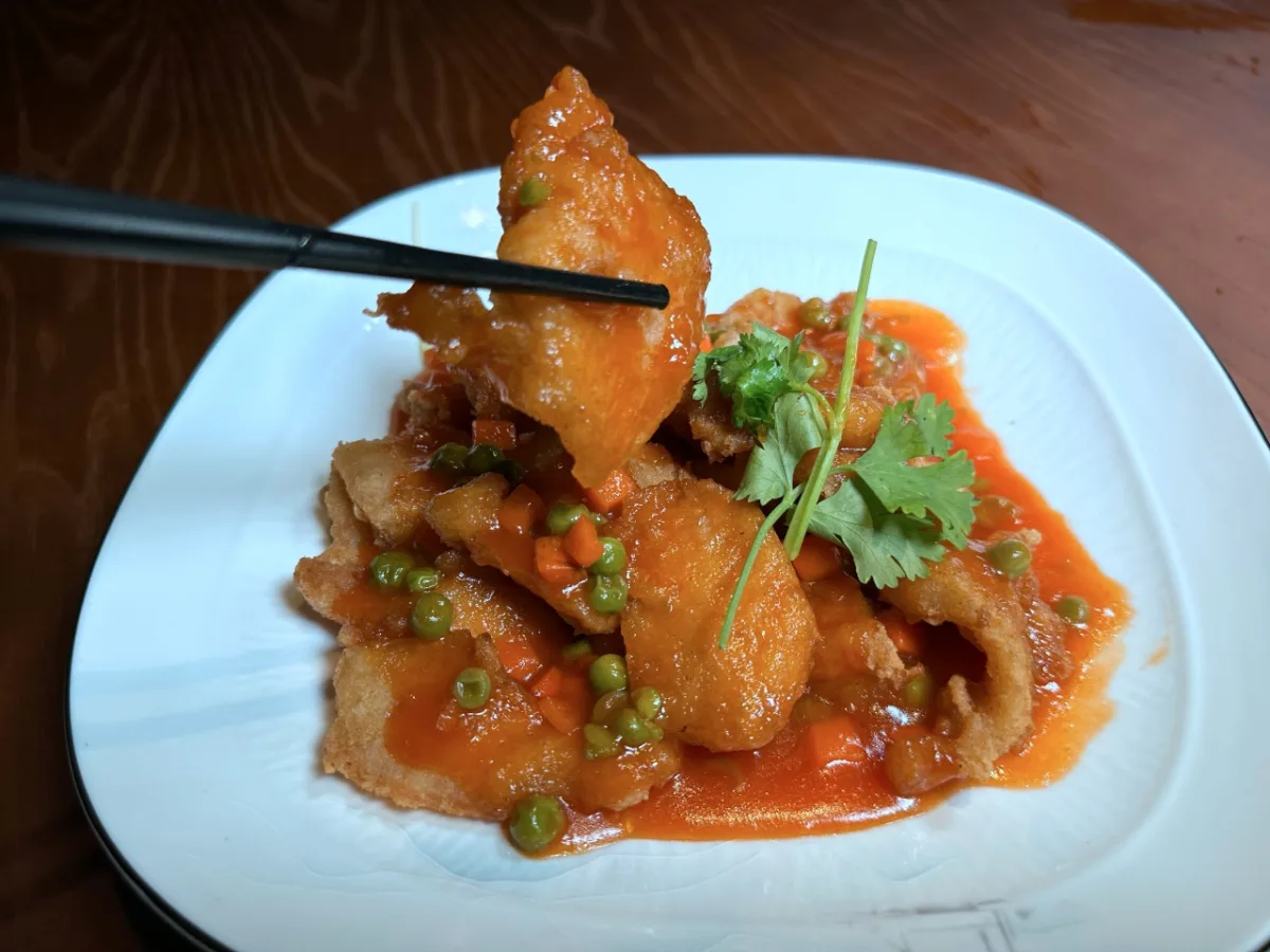 Sweet & Sour Sole Fish